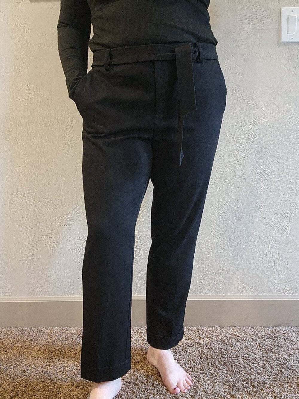 LOFT Slacks with Belt